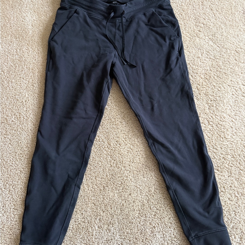 Lululemon Ready to Fleece Black Joggers